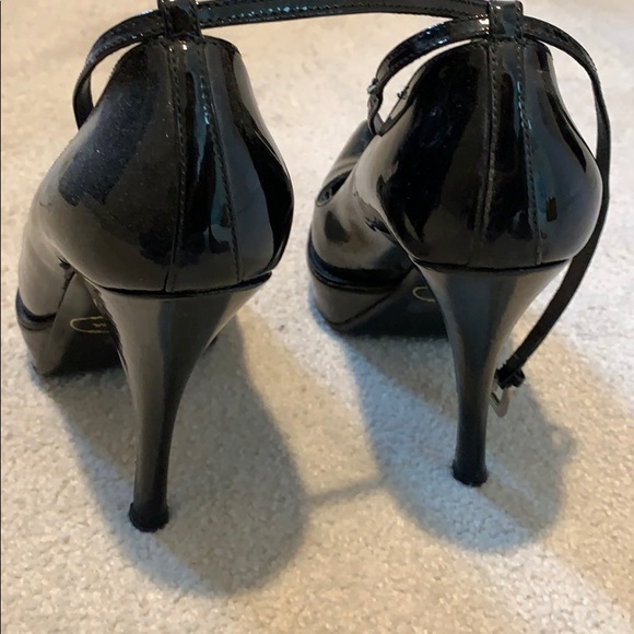 Stunning Prada platform ankle strap black heels - Picture 7 of 12